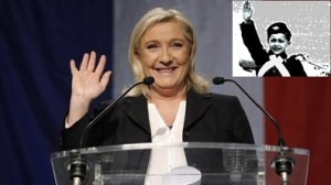 Marine Le Pen saluto fascista 2